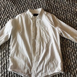 A&F mens cotton button down